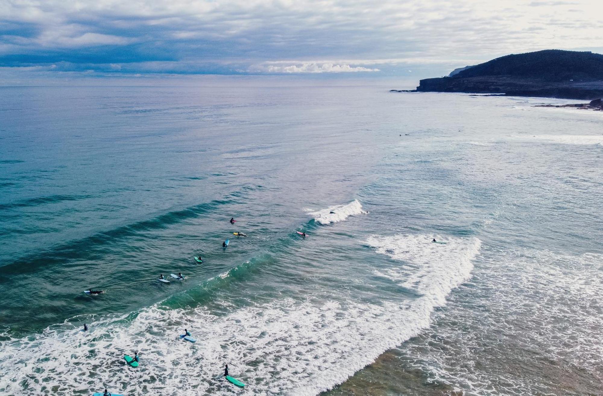 Liquid Surfhouse Hostel Langre  Exterior foto